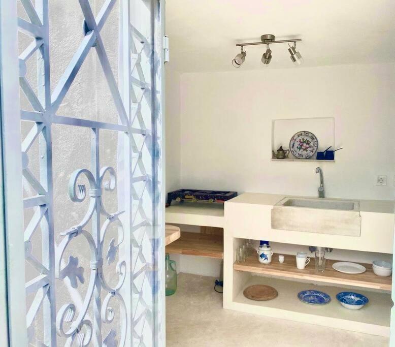 Stylish Vathy Studio With Sea View Exterior foto